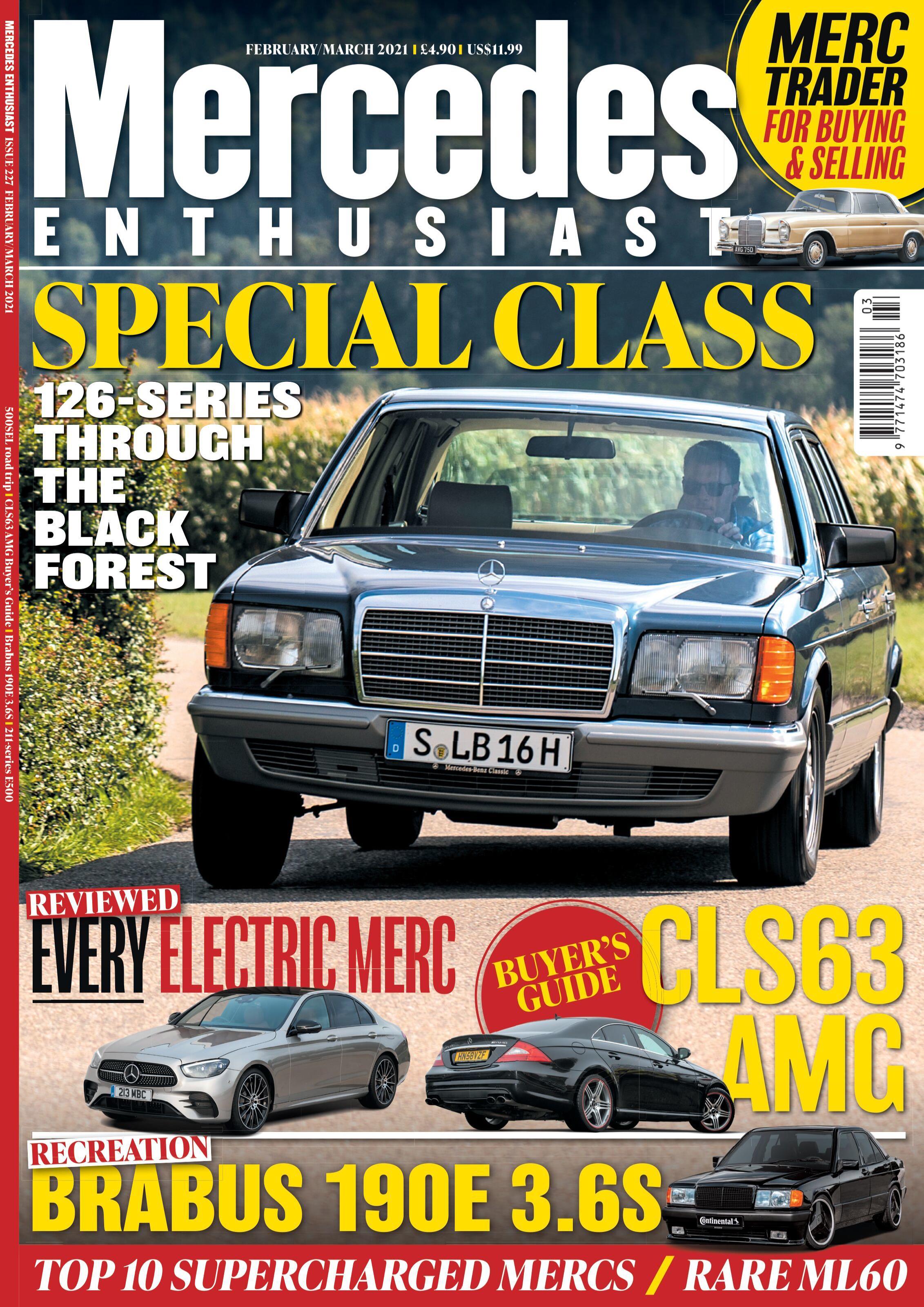 Журнал Mercedes enthusiast. February-March 2021